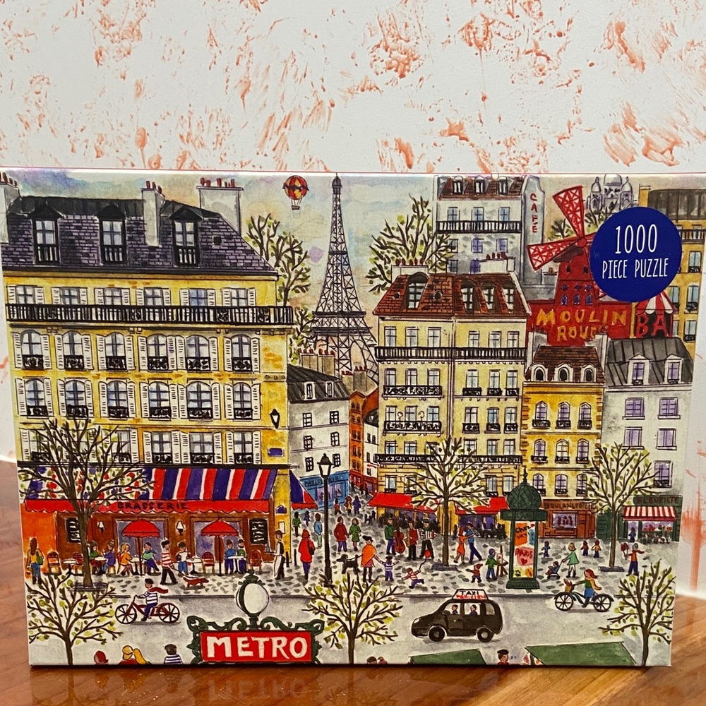 Galison Paris - 1000 Piece Puzzle